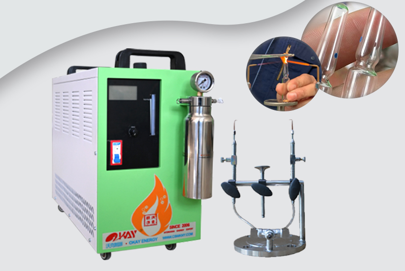 Oxyhydrogen For Ampoule Melting Sealing