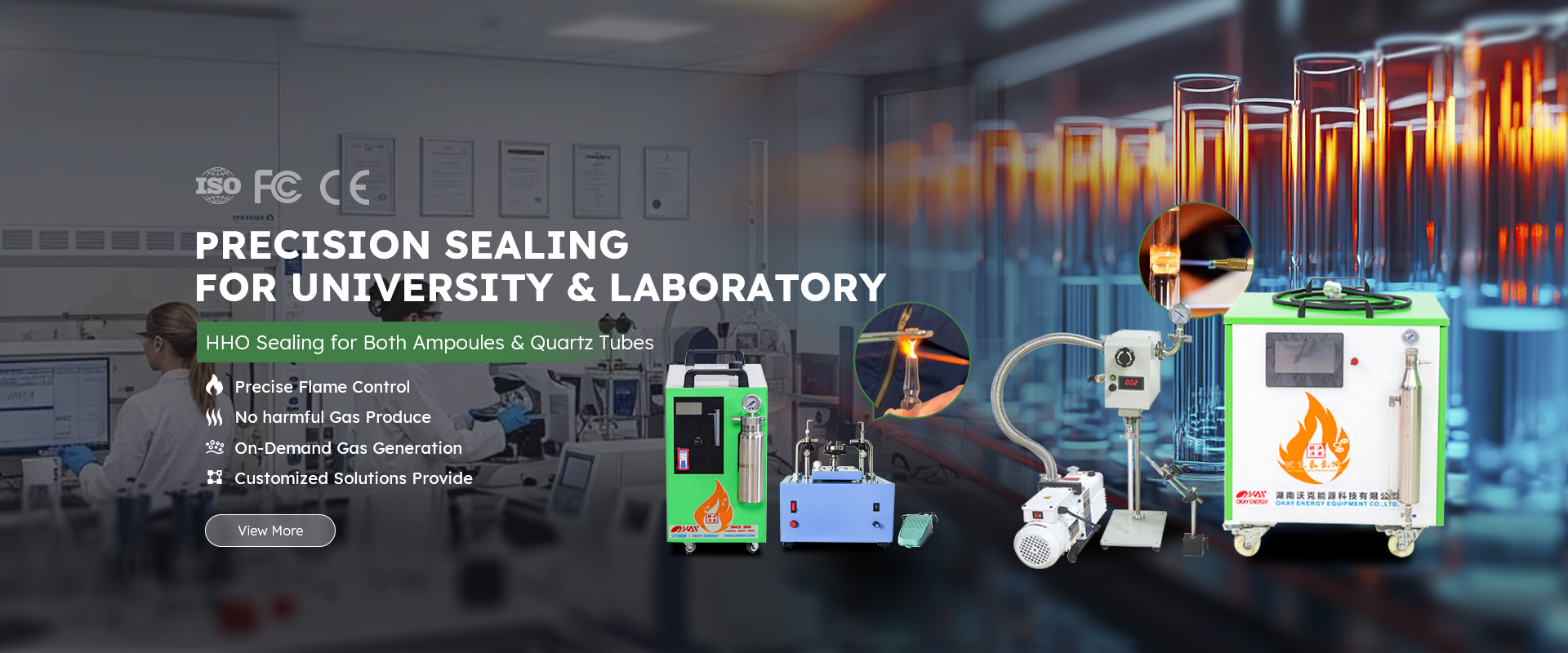 Precision Sealing for University & Laboratory