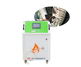 hho flame for flat copper wire welding